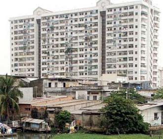 Chung cư Phạm Viết Chánh (Tp.HCM) dành cho người có thu nhập thấp và tái định cư các dự án.