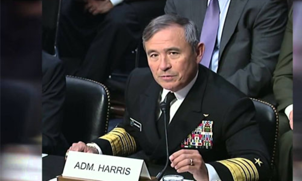 Đô đốc Mỹ Harry Harris.<br>