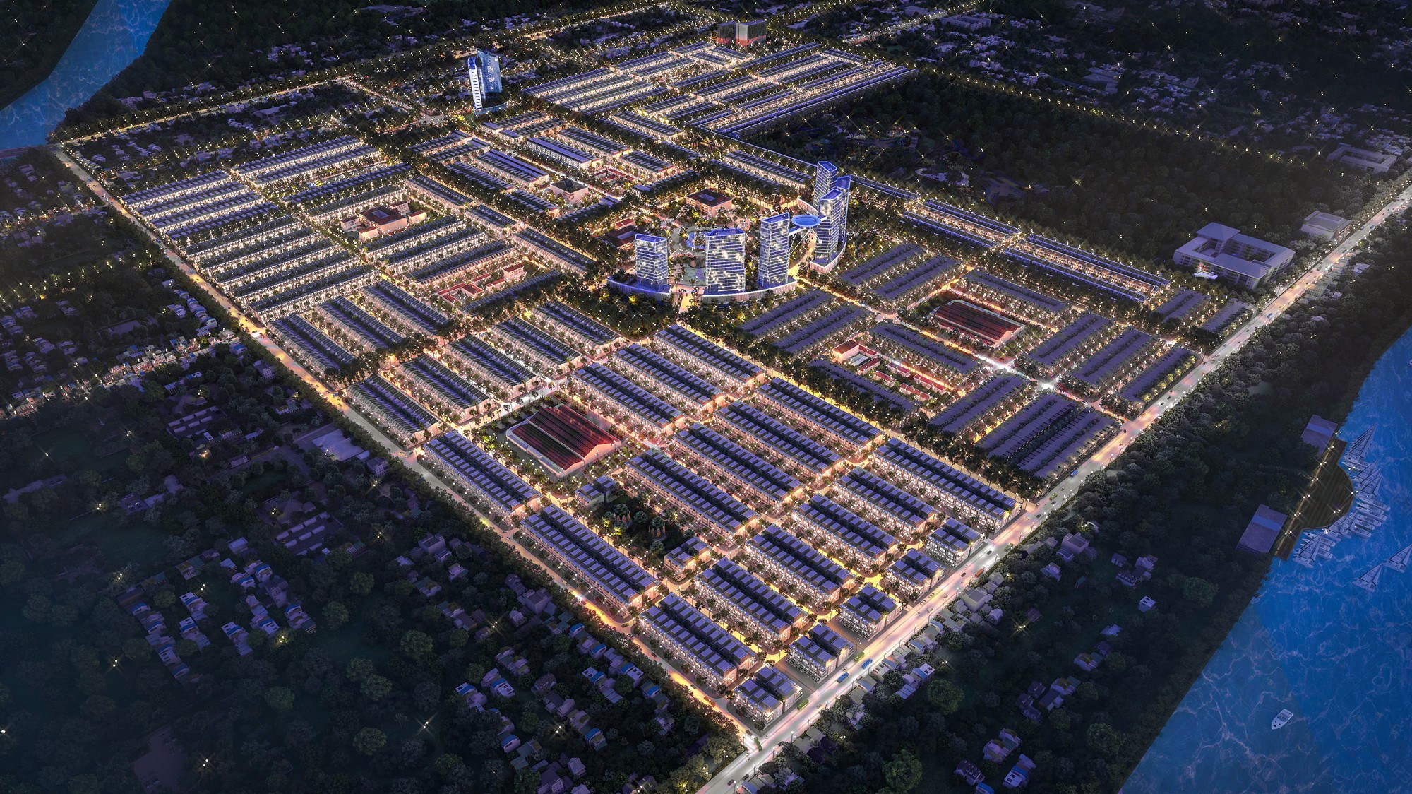 Dự án qui mô lên đến 150 ha với kỷ lục vốn đầu tư lên đến 8.000 tỷ đồng.