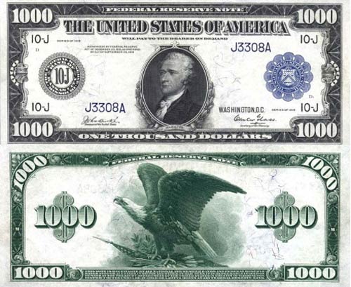 Đồng USD mệnh giá lớn nhất là bao nhiêu? 4