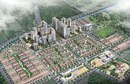 Phối cảnh dự án Nam An Khánh.