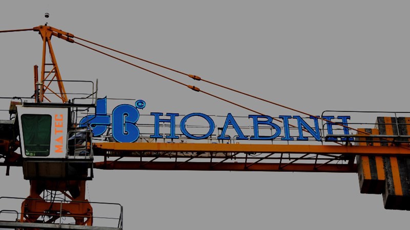 Cổ phiếu HBC liên tục giảm thời gian qua.