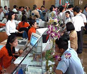 Các ngân hàng cổ phần khác khó vượt qua mức vốn điều lệ của Sacombank trong năm 2007.