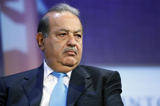 Carlos Slim, năm nay 70 tuổi, hiện nắm 23% cổ phần trong hãng viễn thông di động khổng lồ America Movil, sở hữu khối tài sản 53,5 tỷ USD - Ảnh: Reuters.