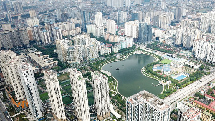 Mội số dự án căn hộ ở khu vực Mỹ Đình, dù không phải khu vực trung tâm, giá cũng đã được đẩy lên tới 50 - 60 triệu đồng/m2.