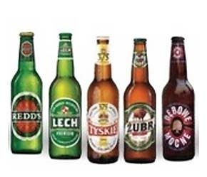 Một số loại bia của SABMiller.