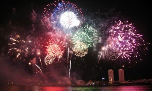 Pháo hoa và bất động sản...