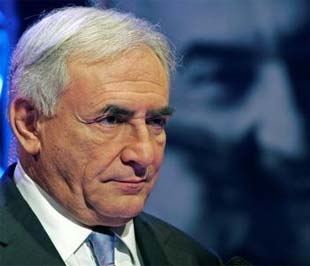 Tổng giám đốc Quỹ tiền tệ quốc tế (IMF) D.Strauss-Kahn.