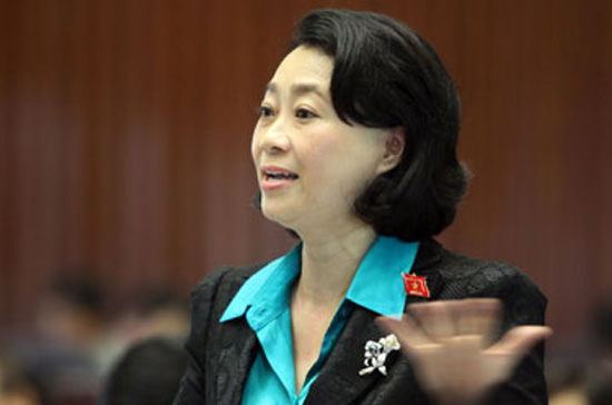 Bà Yến sẽ chính thức bị bãi nhiệm tư cách đại biểu Quốc hội nếu hai phần ba tổng số đại biểu Quốc hội tán thành - Ảnh: Tuổi Trẻ.