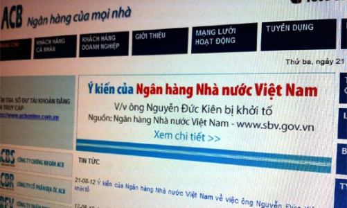 “ACB đã có kế hoạch đối phó rủi ro”