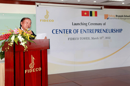 Ông Trần Hữu Chinh, Chủ tịch Hội đồng Quản trị kiêm Tổng giám đốc Fideco.