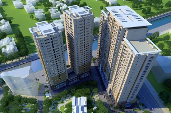 Phối cảnh dự án Nam Đô Complex.