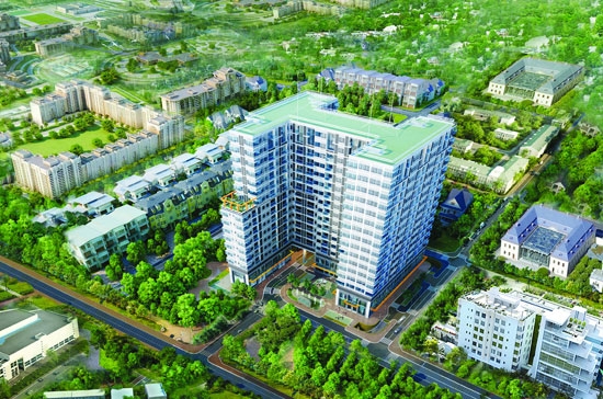 Phối cảnh dự án Carillon Apartment.