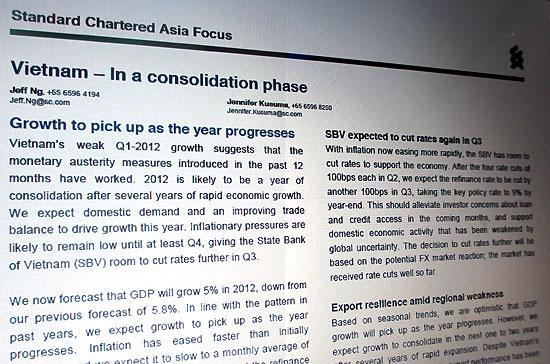 Với mức lạm phát đang giảm nhanh, Ngân hàng Nhà nước có cơ sở cắt giảm lãi suất để thúc đẩy nền kinh tế.