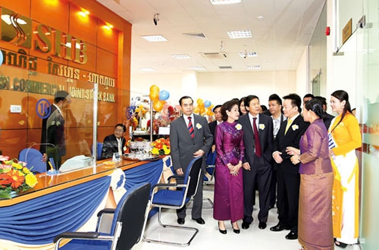 SHB PhnomPenh là chi nhánh đầu tiên của Ngân hàng Sài Gòn - Hà Nội (SHB) ở nước ngoài, có tổng mức đầu tư trên 37 triệu USD.