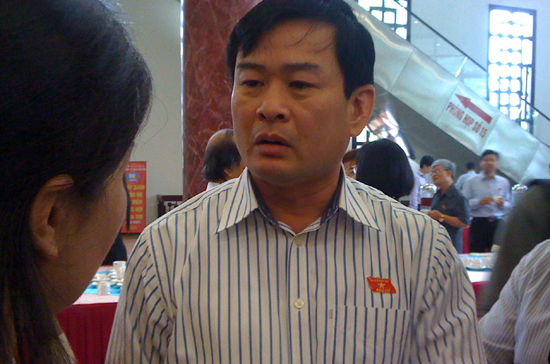 Phó chủ nhiệm Ủy ban Tư pháp Nguyễn Đình Quyền: "Hãy làm đúng tất cả những gì pháp luật đã quy định rồi, bởi vì mình chưa làm đúng, mình đã làm sai giờ cần nhận thức lại để làm đúng" - Ảnh: PT.