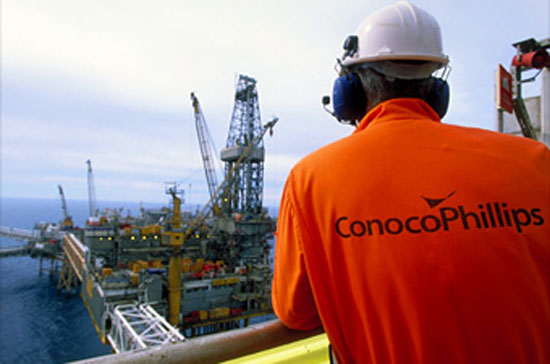 Năm 2011, Conoco Phillips đạt sản lượng khoảng 20.000 thùng quy dầu mỗi ngày tại Việt Nam.