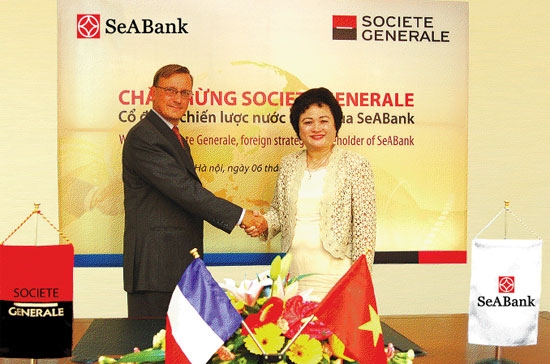 SeABank đang áp dụng các mô hình quản trị rủi ro của Societe Generale, cổ đông chiến lược đang sở hữu 20% cổ phần.