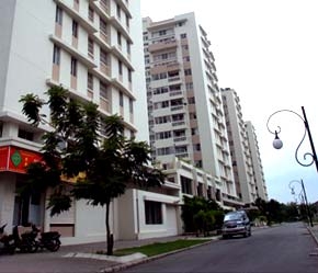 Một góc khu đô thị mới Phú Mỹ Hưng - Ảnh: Việt Tuấn.