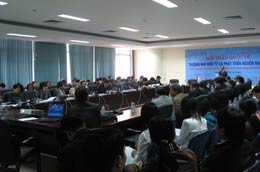 Hội thảo quốc tế “Thương mại điện tử và phát triển nguồn nhân lực”.