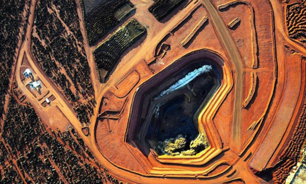 Mỏ đất hiếm Mount Weld ở miền Tây Australia - Ảnh: AFP.
