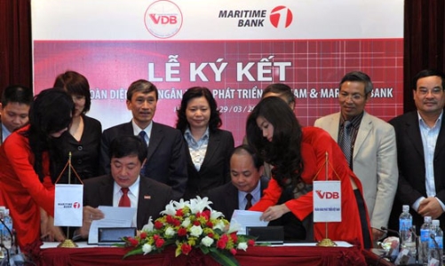 Maritime Bank hợp tác toàn diện với VDB