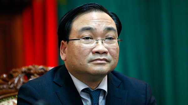 Bí thư Thành ủy Hà Nội Hoàng Trung Hải.