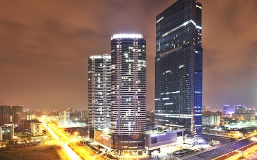 Tòa nhà hoàn thành xây dựng sau 50 tháng thi công, trong khoảng thời gian này số lao động lũy kế của dự án là hơn 3 triệu người.