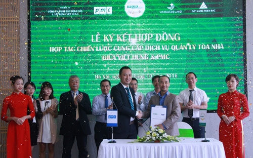 Công ty Bất động sản và Xây dựng Việt Hưng chính thức công bố lựa chọn Công ty Quản lý và Khai thác toà nhà PMC là đơn vị quản lý vận hành dự án Eco-Green City.