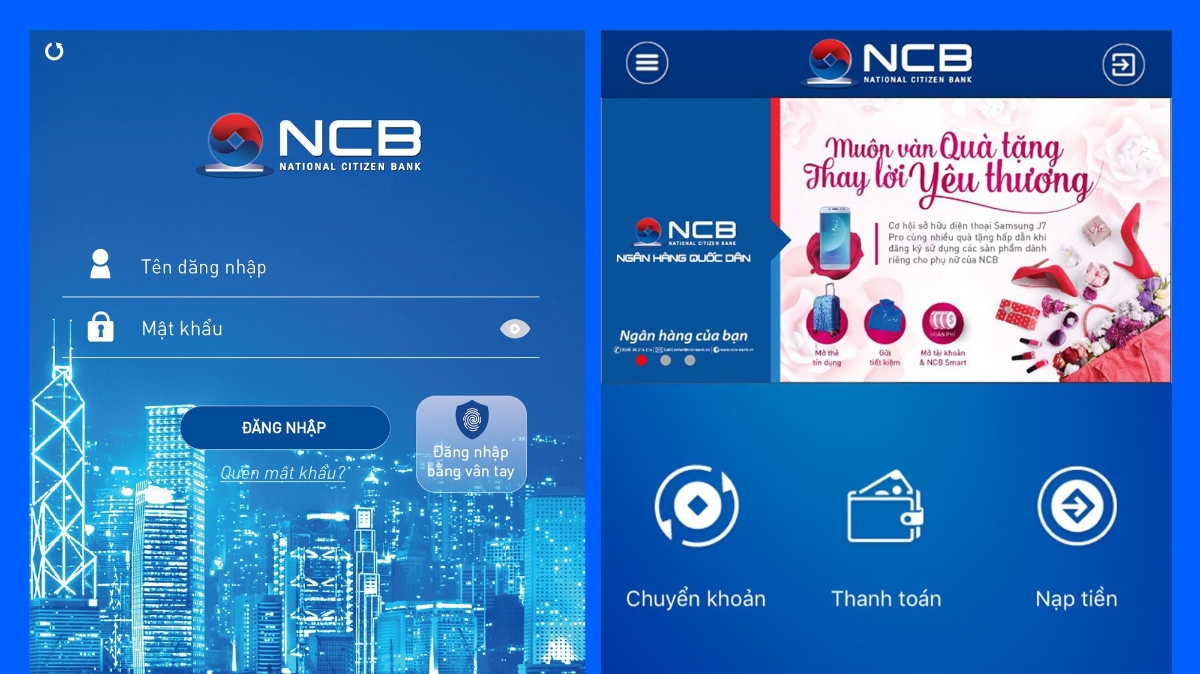 hình thức thanh toán QR Pay đang được Ngân hàng Thương mại Cổ phần Quốc Dân (NCB) triển khai trên ứng dụng NCB Smart giúp khách hàng thanh toán tại tất cả các điểm bán hàng do NCB liên kết.