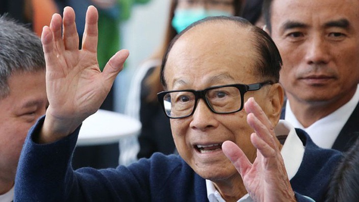 Tỷ phú Hồng Kông Lý Gia Thành - Ảnh: SCMP.