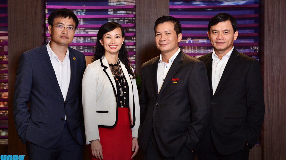 Hội đồng các Nhà đầu tư chính Shark Tank Việt Nam.