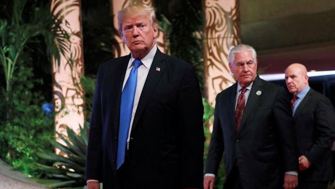 Tổng thống Mỹ Donald Trump tại Manila, Philippines ngày 14/11 - Ảnh: Reuters.