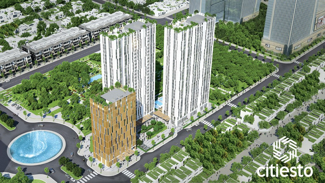 CitiEsto gồm 1 block thương mại và 2 block nhà ở với tổng số 528 căn hộ.