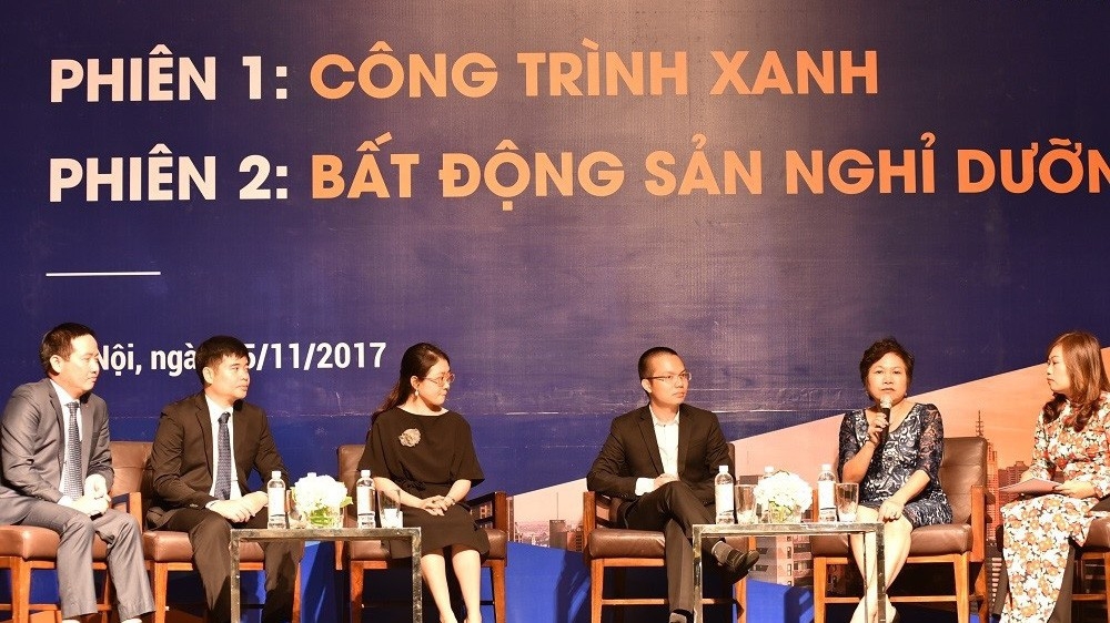 Lãnh đạo nhiều doanh nghiệp đã "hiến kế" phát triển thị trường địa ốc một cách bền vững tại Diễn đàn này.