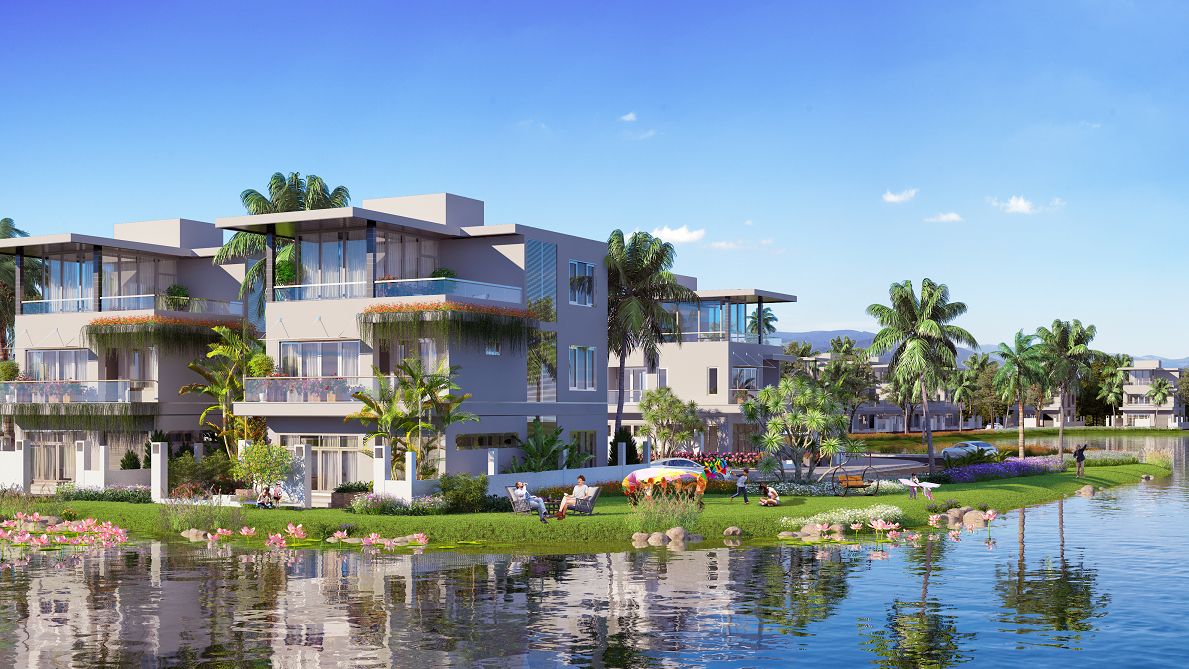 Phối cảnh dự án Lakeside Villa Sầm Sơn.