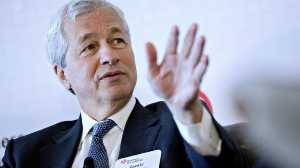 Ông Jamie Dimon, CEO ngân hàng JP Morgan Chase.