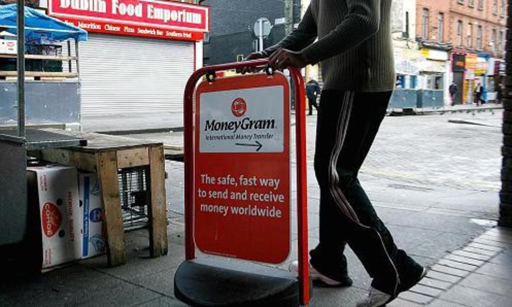 MoneyGram là công ty chuyển tiền hàng đầu của Mỹ - Ảnh: Getty/CNBC.
