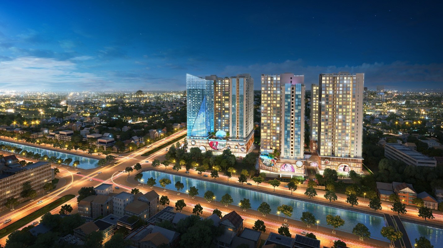 Dự án không chỉ có vị trí đắc địa thuộc quận trung tâm (201 Minh Khai, Hai Bà Trưng, Hà Nội) mà còn hút khách bởi phong cách Nhật Bản đồng bộ từ cảnh quan tới hệ thống tiện ích.