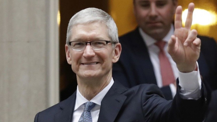Giám đốc điều hành (CEO) Tim Cook của Apple.