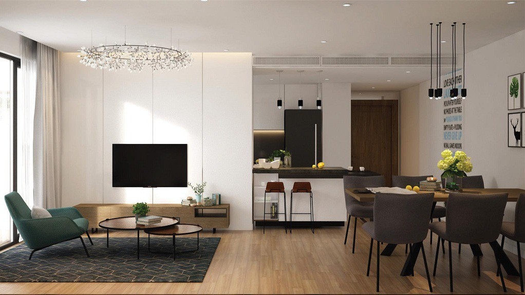 Trong căn hộ được thiết kế thông minh với tiết diện tối ưu ánh sáng, không khí,những cư dân tương lai của 6th Element sẽ được tận hưởng trọn vẹn một không gian sống thoáng đạt.