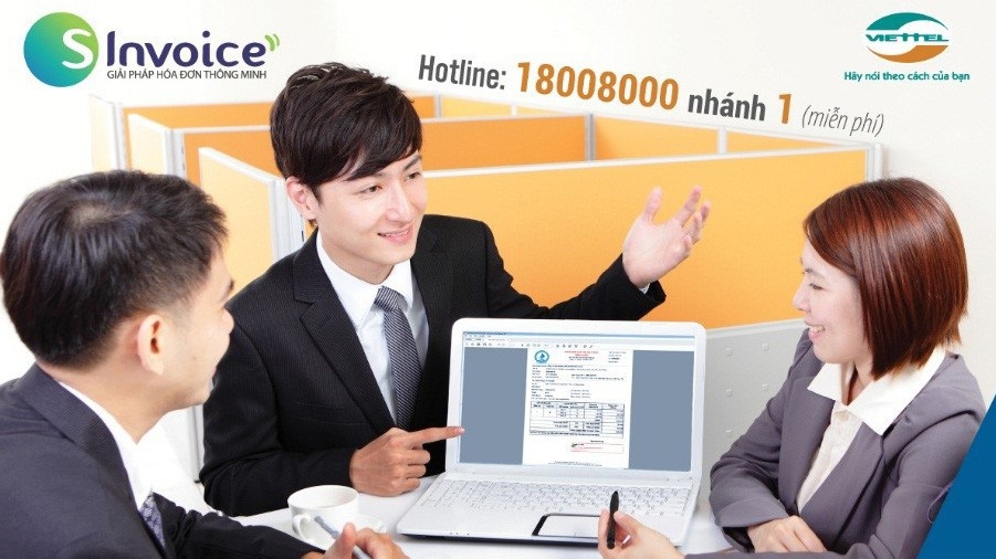Dịch vụ hóa đơn điện tử S-Invoice của Viettel được ký bằng chữ ký số và có giá trị về mặt pháp lý như hóa đơn giấy thông thường.