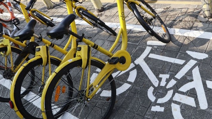 Lĩnh vực chia sẻ xe đạp ở Trung Quốc đang có sự cạnh tranh rất khốc liệt - Ảnh: SCMP.