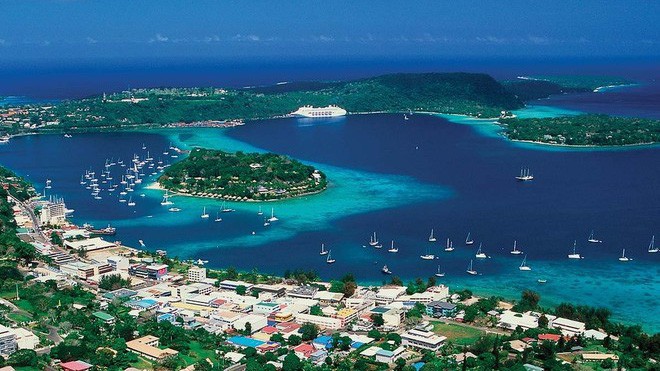 Vanuatu là một đảo quốc ở phía Nam của Thái Bình Dương.