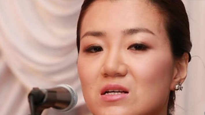 Emily Cho bị cho là đã hất nước vào mặt một nhà quảng cáo - Ảnh: Yonhap.