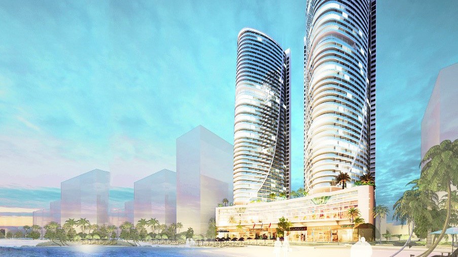 Phối cảnh căn hộ du lịch Beau Rivage Nha Trang.