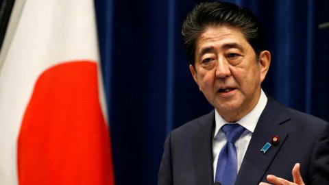 Thủ tướng Nhật Bản Shinzo Abe - Ảnh: Reuters.