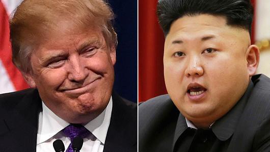 Tổng thống Mỹ Donald Trump và nhà lãnh đạo Triều Tiên Kim Jong Un - Ảnh: Getty/CNBC.