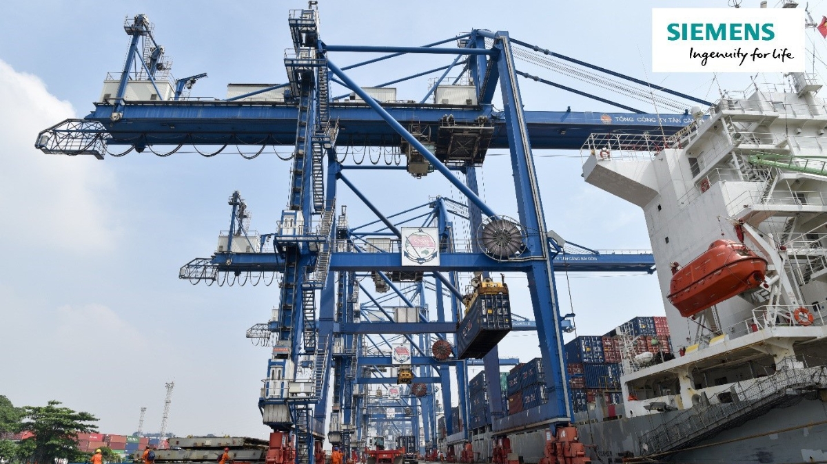 Và đối tác công nghệ được Tổng công ty Tân Cảng Sài Gòn tin tưởng lựa chọn cho cả 2 dự án này chính là Siemens với sản phẩm biến tần Sinamics được tích hợp trên nền tảng Simocrane.
