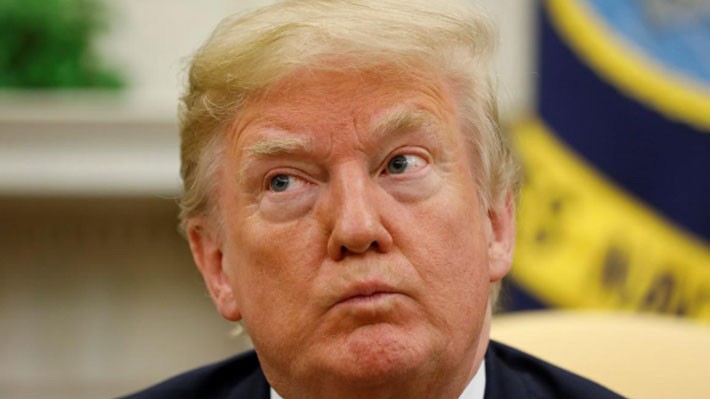 Tổng thống Mỹ Donald Trump tại một cuộc họp báo ngày 7/6 - Ảnh: Reuters.